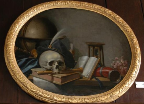 schilderij vanitas