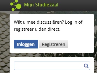 inloggen mijn studiezaal