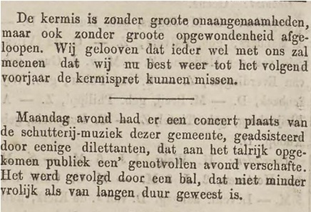 bericht over kermis in Culemborg