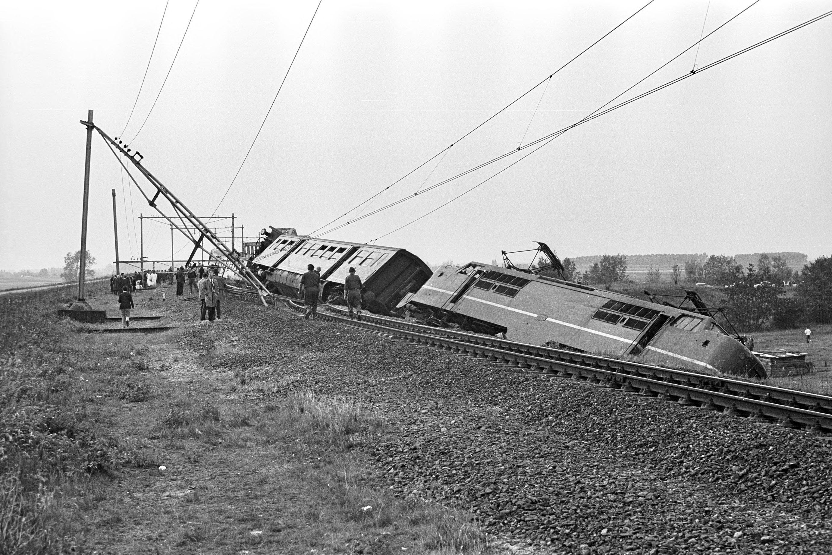 ontspoorde trein