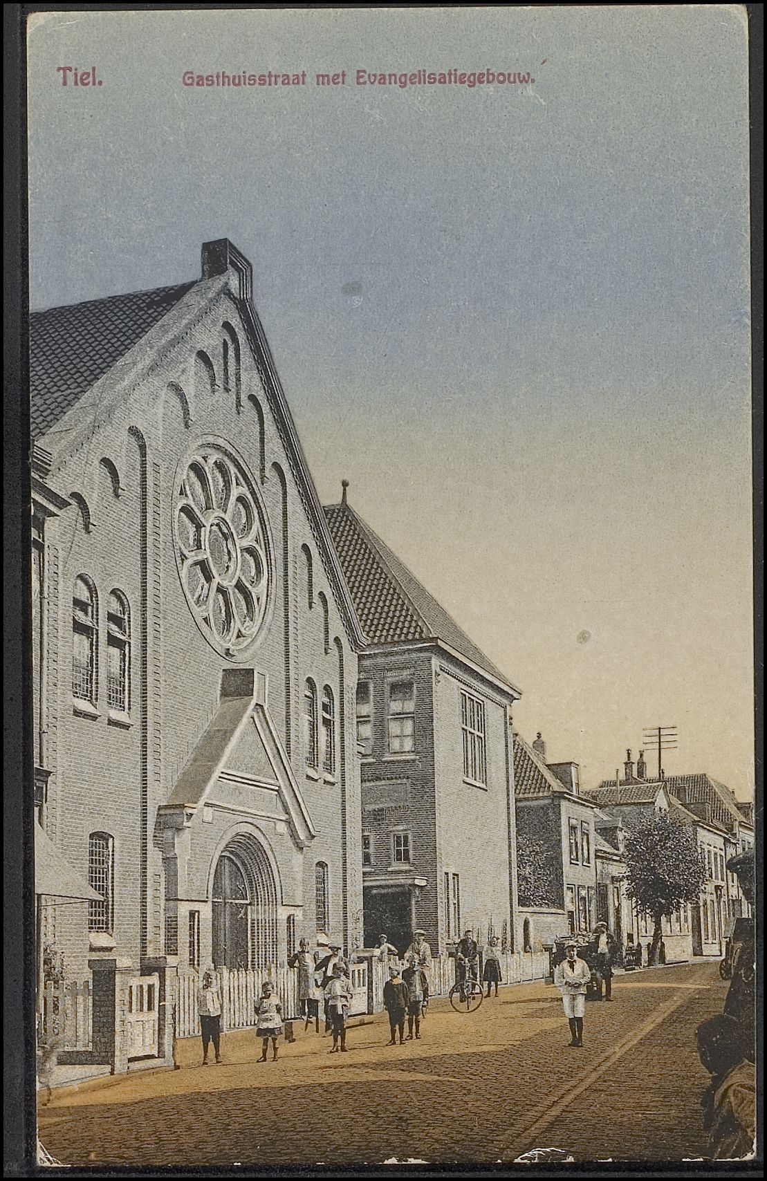 Briefkaart met Eben Haezer Kerk