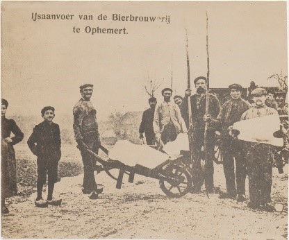 ijsaanvoer in Ophemert